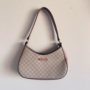 Nine West Beige and Pink Shoulder Bag